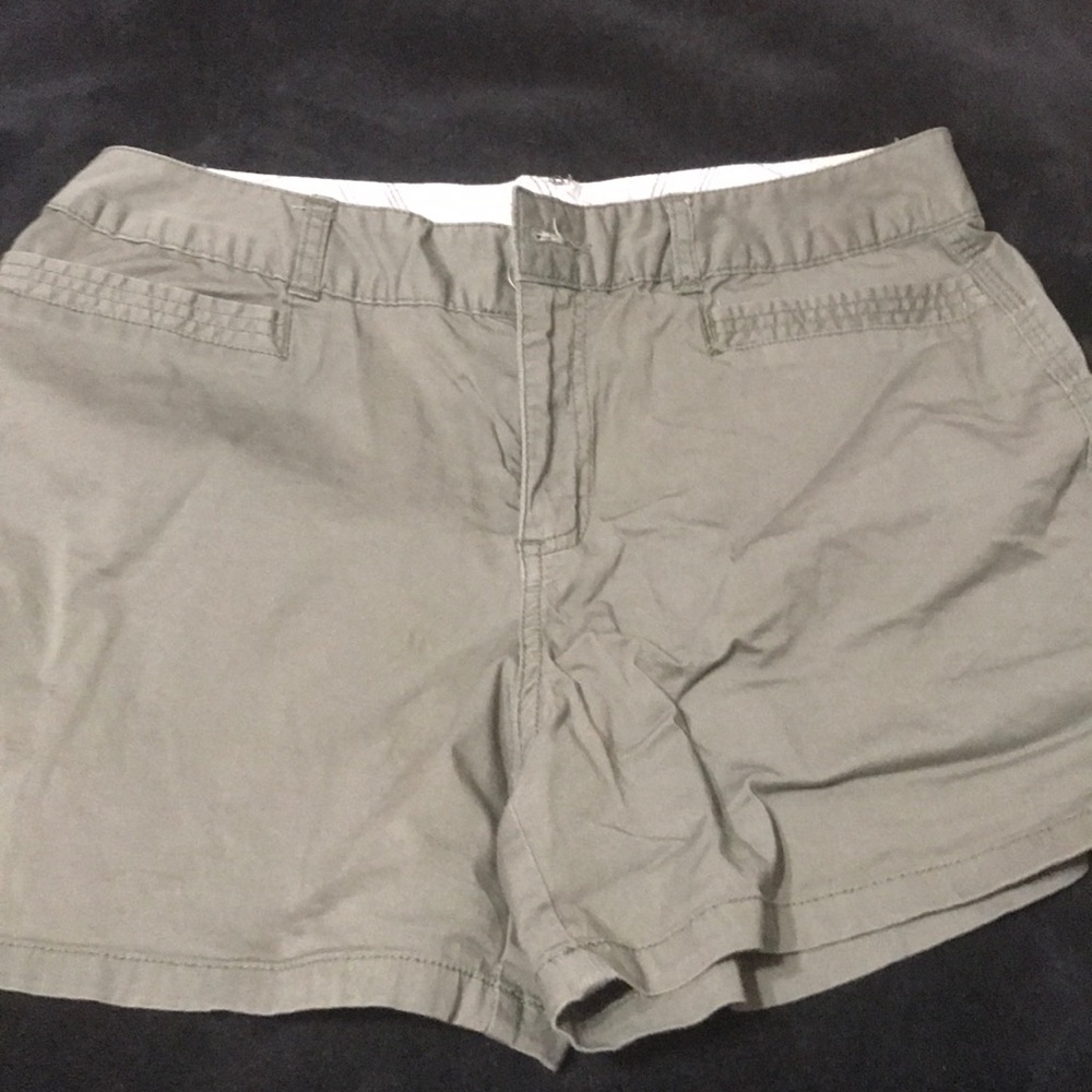 Green shorts
